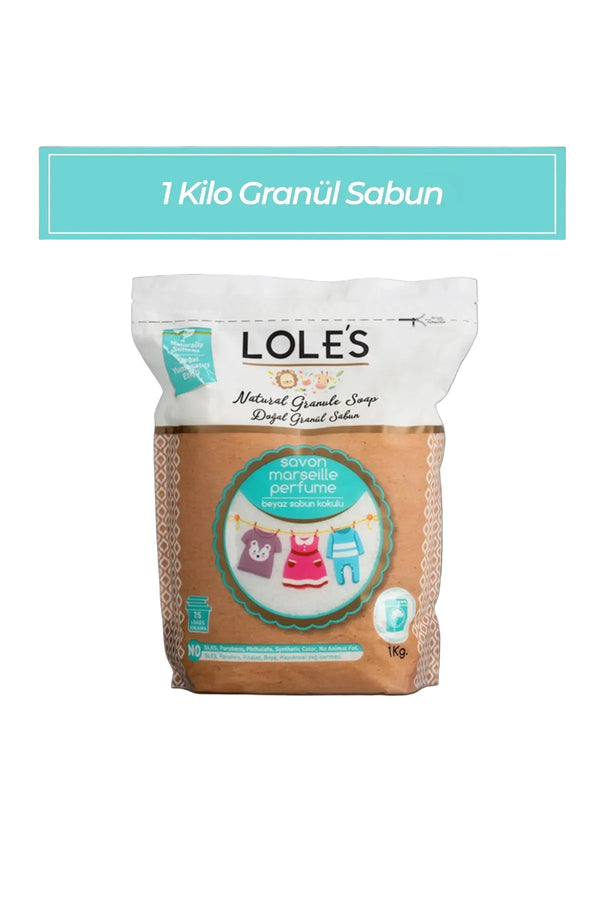 LOLE'S DOĞAL GRANÜL SABUN-1KG