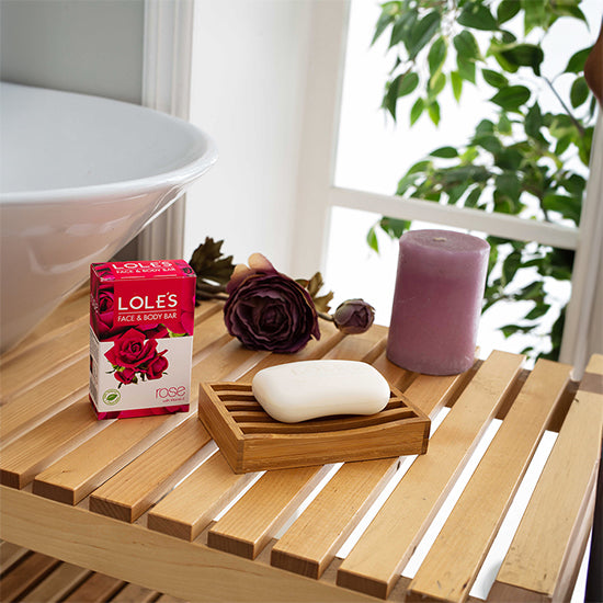 LOLE'S YÜZ&VÜCUT SABUNU - 3'lü Gül 3x100g