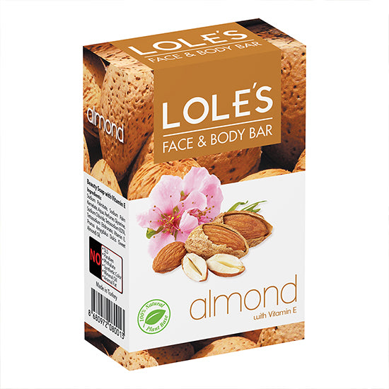 LOLE'S YÜZ&VÜCUT SABUNU - 3'lü Badem 3x100g