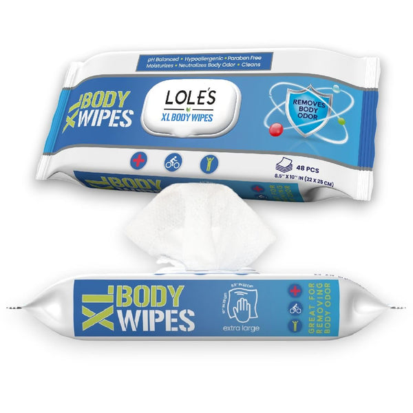 LOLE'S XL BODY Vücut Temizleme Mendili