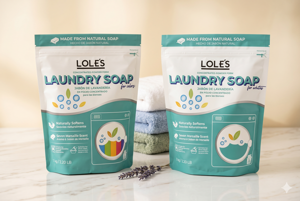 LOLE'S GRANÜL SABUN - BEYAZ SABUN 1 kg