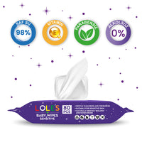 LOLE'S Hassas Bebek Islak Mendil 80 Adet