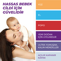 LOLE'S Hassas Bebek Islak Mendil 80 Adet