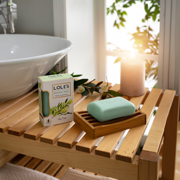 LOLE'S LUXURY SABUN - 3'lü Çay Ağacı 3x150g