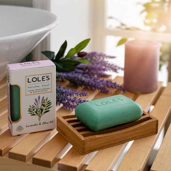LOLE'S LUXURY SABUN - 3'lü Lavanta ve Zeytinyağlı 3x150g