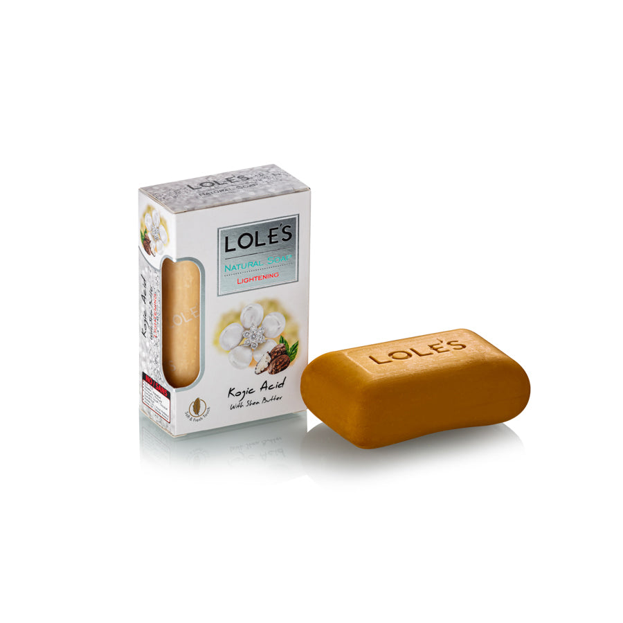 LOLE'S Kojik Asit ve Shea Butter Sabunu — Premium Cilt Aydınlatıcı Sabun 150gr