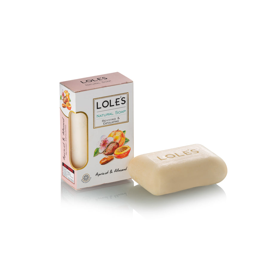 LOLE'S LUXURY SABUN - 3'lü Kayısı ve Badem 3x150g