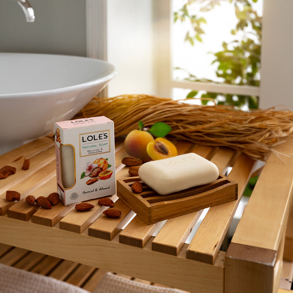 LOLE'S LUXURY SABUN - 3'lü Kayısı ve Badem 3x150g
