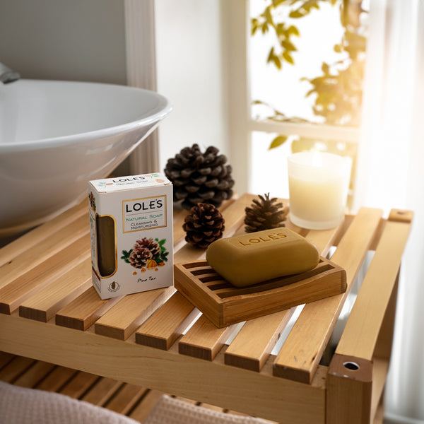 LOLE'S LUXURY SABUN - 3'lü Çam Katranı 3x150g