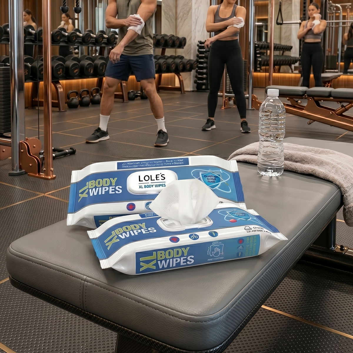 LOLE'S XL BODY Vücut Temizleme Mendili