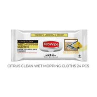 ProWipe Citrus Clean Islak Yer Temizlik Havlusu 24 Adet