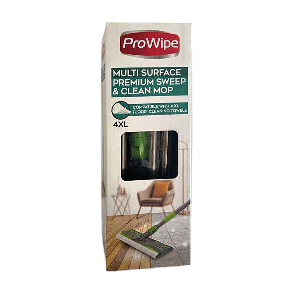 ProWipe 360 Döner Başlıklı Islak ve Kuru Mop