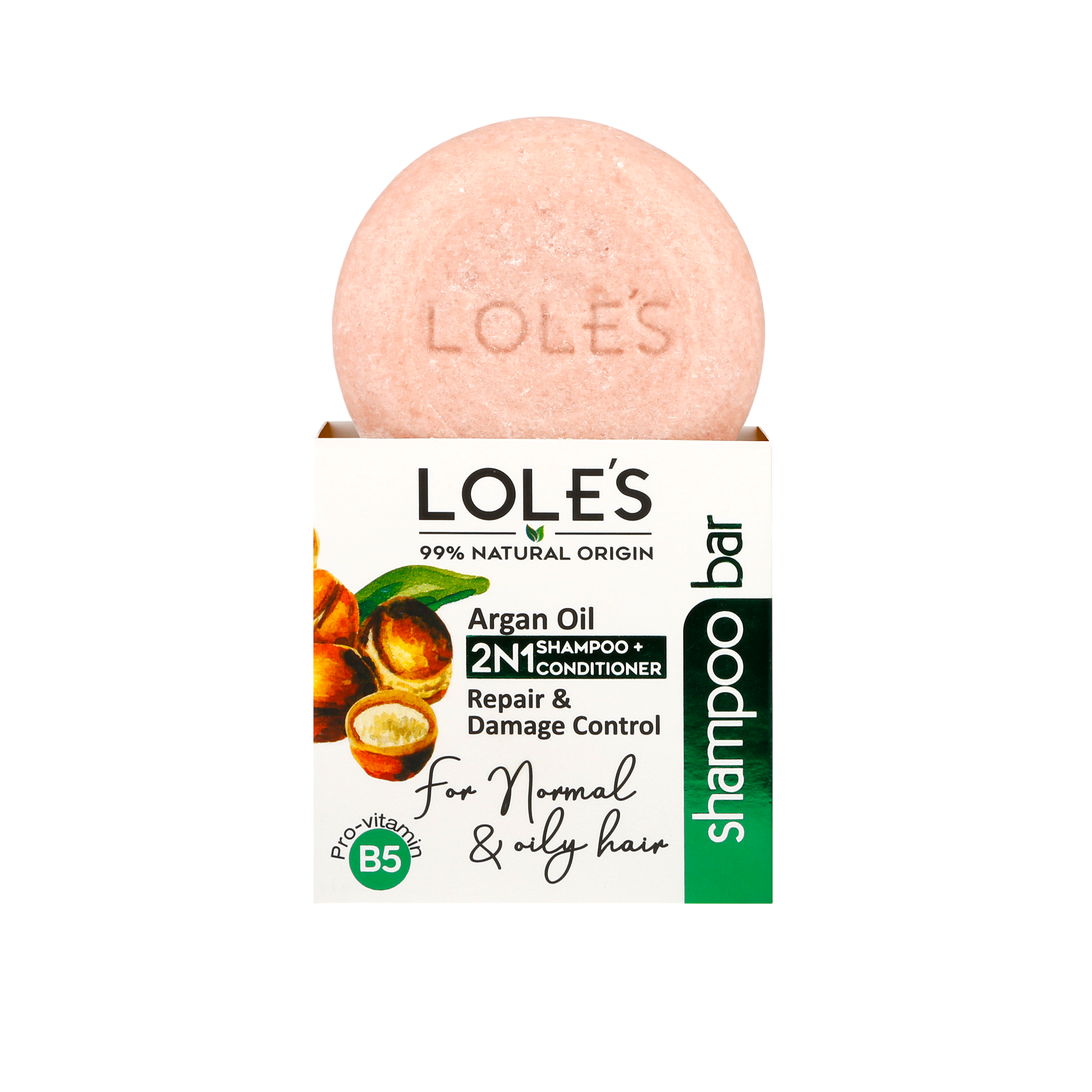 LOLE’S Argan Yağlı Katı Şampuan ve Krem 100 g