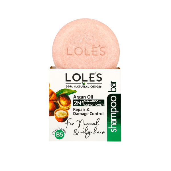 LOLE’S Argan Yağlı Katı Şampuan ve Krem 100 g