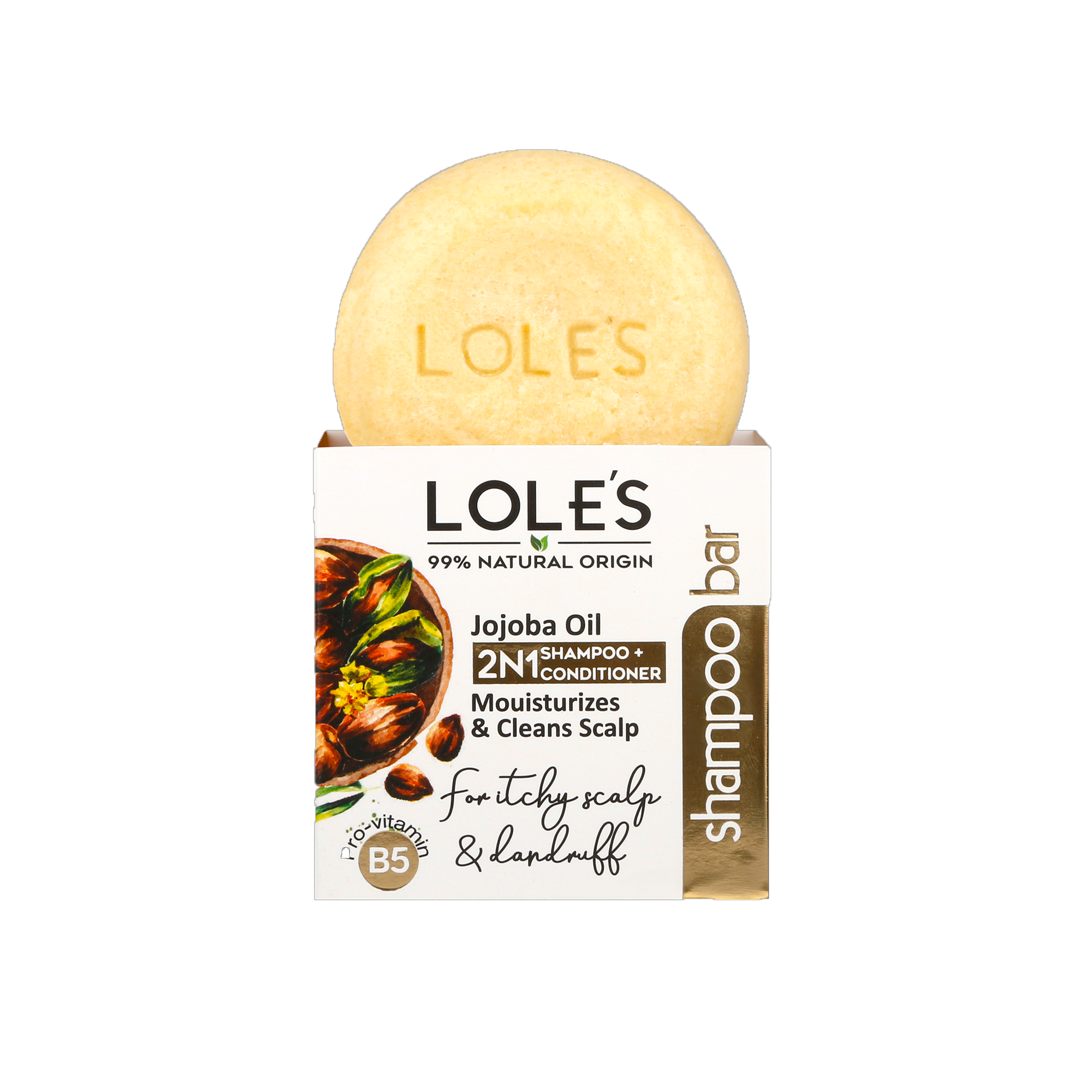 LOLE’S Jojoba Yağlı Katı Şampuan ve Krem 100 g